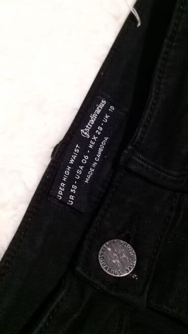 pantalone elipsa: Stradivarius high waist 38 Odlicne,sa puno elastina,visokog struka i — 7