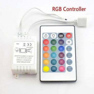 televizori 32 inca: RGB led traka - 5m SMD 5050 Paket sadrži: 5m LED trake, daljinski, IR — 3