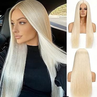 💥Perika – duga prava, platinasto plava💥 - Stil: ultra ravna, duga