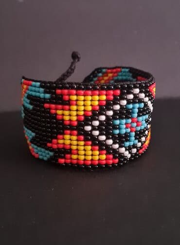 privezak za pandoru: Podesiva narukvica, Handmade, Materijal: Perlice — 1