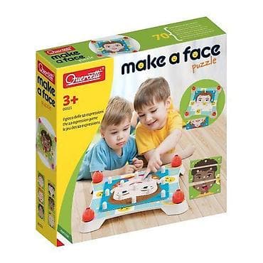 DRUŠTVENA IGRA MAKE A FACE Zabavna i edukativna slagalica koja pomaže