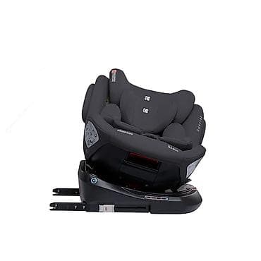 autosediste: KIKKA BOO i-FELIX i-Size ISOFIX autosedište 40–150 cm, dark grey — 7