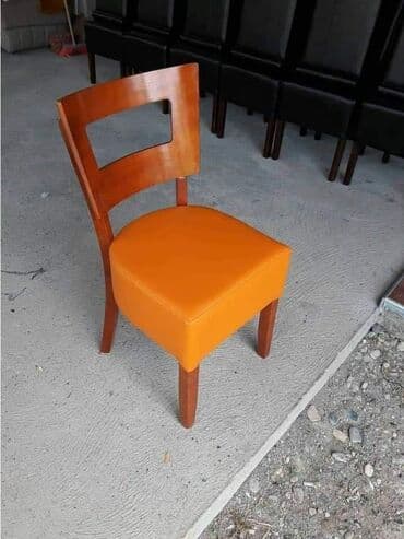 kožne stolice: TARA stolice iz proizvodnje, modeli mebla ili eko koze i boja drveta — 1