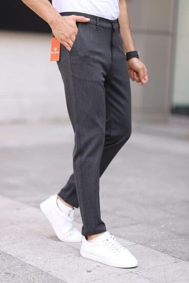 velicine pantalona: Kolekcija 2024/25. Muske elegantne pantalone — 2