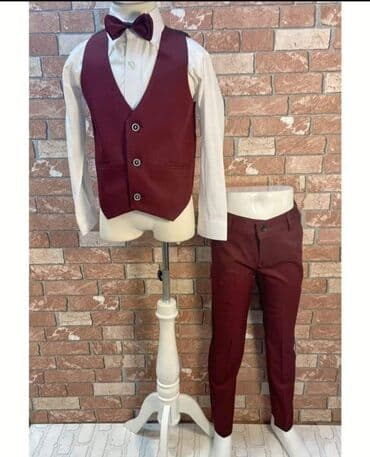 prsluk od vestacke koze: Set: Shirt, Trousers, Vest — 1
