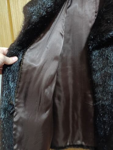 gde kupiti dobar kaput: L, Sa postavom, bоја - Braon — 2