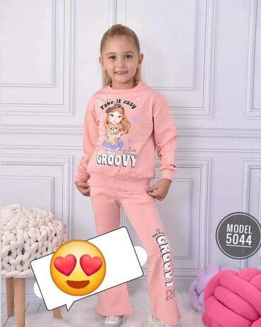 Tracksuit sets: Best Kids, 50, For girls — 1