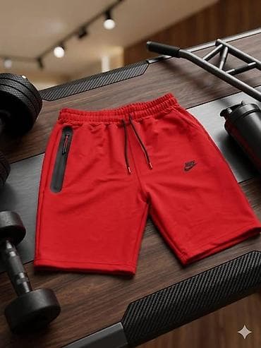 Bermude i šortsevi Nike, bоја - Crvena