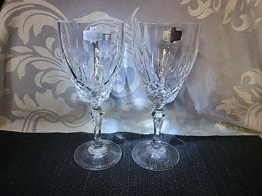 poklon za razrednog: Case kristal Zajecar za vino iz 70ih.god. Case kristal Zajecar za — 1