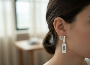 just cavalli nakit: Srebrni set nakita – prsten i minđuše - Materijal: srebro (boja — 1