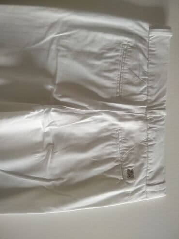 zara pantalone visoki struk: 110-116, color - White — 8