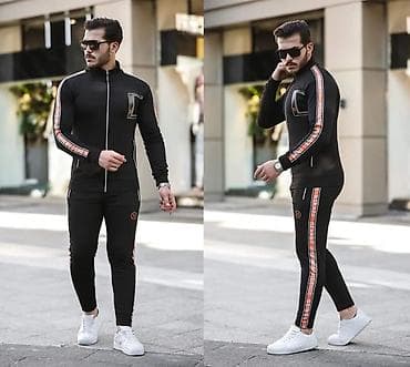 tech fleece stari modeli: Komplet, S, Ea7, bоја - Crna — 4