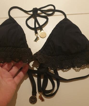 deda mraz iznajmljivanje deda mraza i kostima deda mraza београд – слике: JUICY COUTURE beach royalty original crni kupaći kostim, nov potpuno — 2