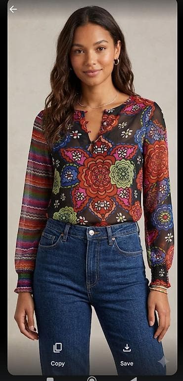 tiffany košulje: Bluzica DESIGUAL M ORIGINAL 1500din Prelepa kvalitetna brendirana — 1