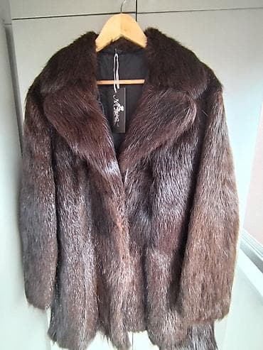 roze sandale ravne: Nova luksuzna bunda od pravog krzna lutrije, uvoz iz Turske, ekstra — 5