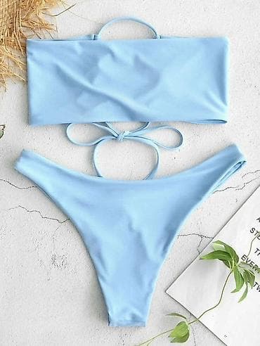 sesir za plazu: Ženski bikini kupaći kostim – više modela i boja - Tip: dvodelni — 2