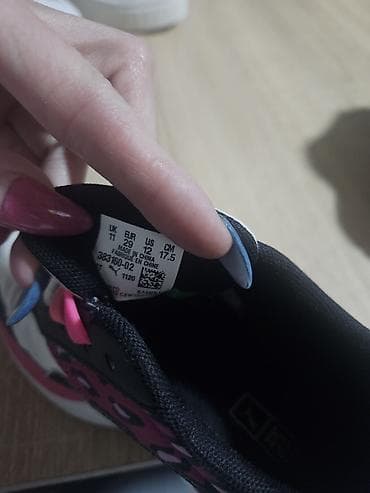 kappa patike sport vision: Puma dečje patike Veličina: EU 29 Boje: crna, bela i pink Dizajn — 3