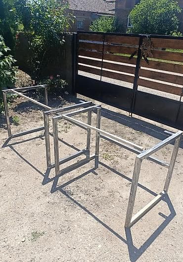 tabure beograd: Metalni ramovi/stolarski postolji - Dva odvojena metalna postolja — 2