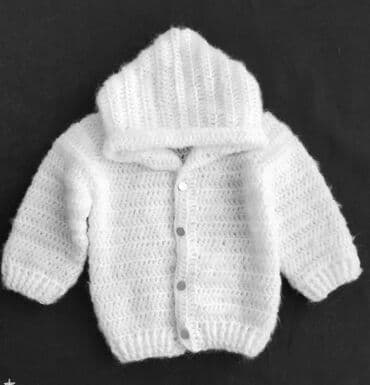 svecani zenski kompleti sa pantalonama: Ručni pleteni kompleti za bebe - Topli kompleti od mekane pređe — 2