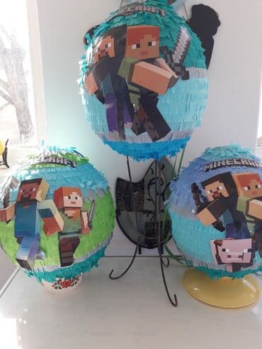 lidl sator za decu: Pinjata Minecraft Pinjata se poručuje 7dana unapred! Pinjata je — 4