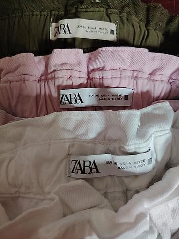 zenski komplet sa pantalonama: Zara ženske farmerice vel. 36 (S) slabo nošene, iz mog ormana. Udobne — 5