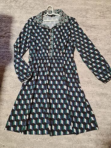 Haljina LolaLiza, veličina 40 - Model: košulja-haljina sa kragnom i