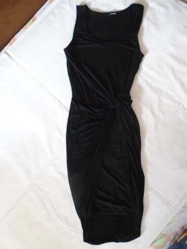 c a haljine 2022: L (EU 40), color - Black, Cocktail, Without sleeves — 4