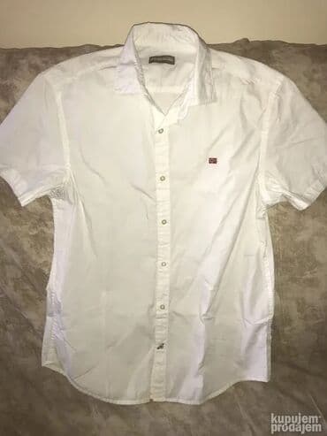 Venčanice i aksesoari: Original NAPAPIJRI kosulja M PRAKTICNO NOVA 100% cotton Ramena 46cm — 9