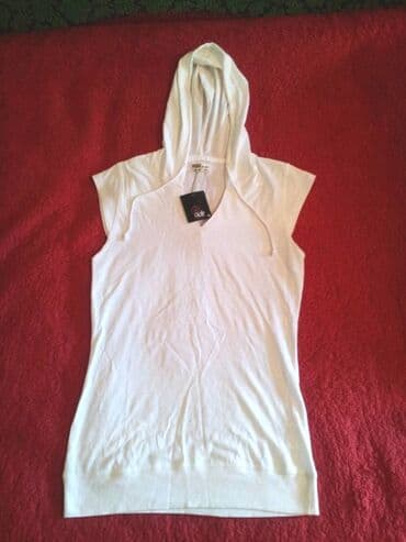 h: M (EU 38), Cotton, color - White — 2