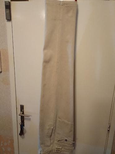 pantalone na vezivanje: Pantalone, bоја - Bež — 1