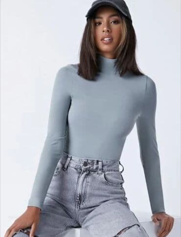 patike n: M, Likra, Jednobojni, bоја - Siva — 1