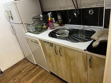 Ugaone garniture: Kuhinjski viseći i donji elementi sa radnom pločom – komplet - Gornji — 5