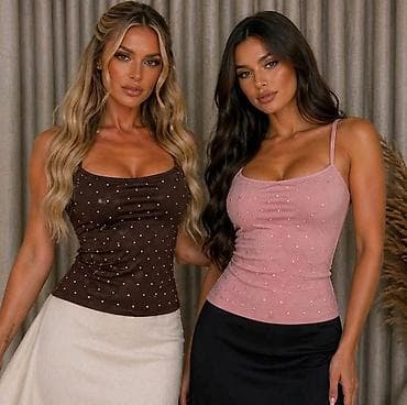 Majice na bretele: 04. AKCIJA!!! Majice sa cirkonima 1 kom 1590 dinara 2 kom 2.100 dinara — 3