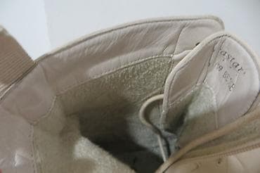 turska kozna obuca: Čizme, 39, bоја - Bež — 5