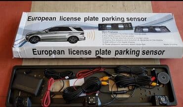 taxi tabla na baterije: Parking senzori i rikverc kamera u ramu za tablice Parking senzori i — 3