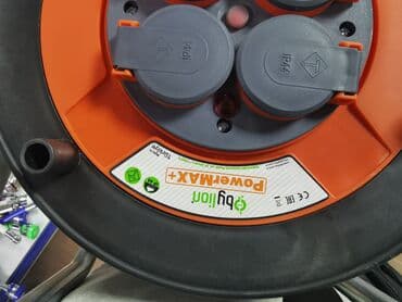 kontrolno brojilo za struju cena: TURSKI produžni, sa 4 utičnice i koturom za namotavanje. Vodootporan — 4