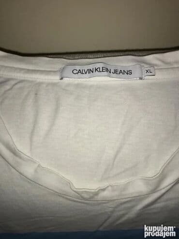 Pantalone: Original CALVIN klein majica XL KAO NOVA 100% cotton Ramena 50cm — 2