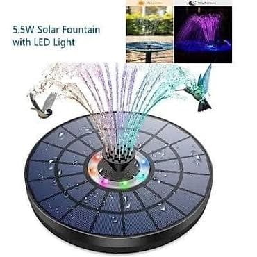 🌊LED RGB Solarna fontana🌊 🔅Potpuno je kontrolisana solarnom