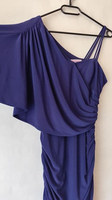dugacke haljine: M (EU 38), color - Blue, Cocktail, Other sleeves — 2