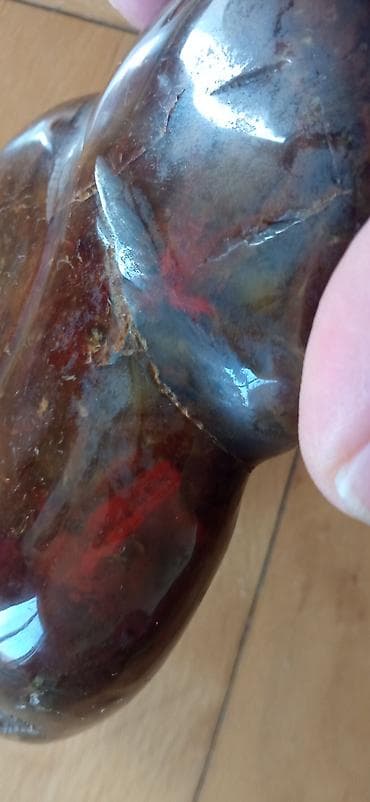 perle za nakit: Ogroman poludragi kamen polirani 700 grama — 2