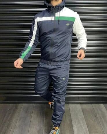 muške zimske jakne c a: Komplet, Lacoste, bоја - Šareno, Mikrofiber — 1