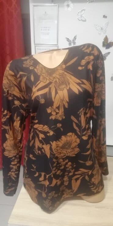 Košulje, bluze i tunike: Zenske bluze pamuk likra vel. L. Xl 2xl. cena 1390 din Odmah — 4
