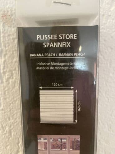 posude za ulje i sirce: Plise zavesa br.6, narandzasta, uvoz Svajcarska Plise zavesa br.6 — 5