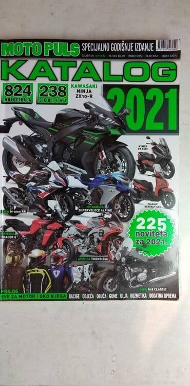 magnum pi sa prevodom: Katalog: motorcikala 2021. 260 str. sa osnovnim teh. podacima — 1