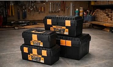 Plastične kutije za alat DINGQI – set različitih dimenzija -