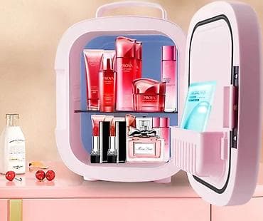 polovni frizideri nis: Kozmetički frižider za lepotu sa LED svetlom | 6L mini beauty fridge — 2