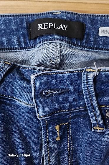 replay patike zenske: REPLAY ženske farmerke – model New Luz (Skinny Fit) - Klasičan plavi — 5