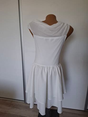 haljine sečene ispod grudi: L (EU 40), color - White, Evening, Other sleeves — 3