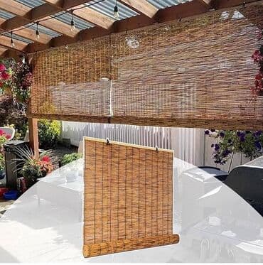 bambus garnitura: ❤️‍🔥Gusta trskano bambus roletna ❤️‍🔥 ✅namenjena je za sve vrste — 1