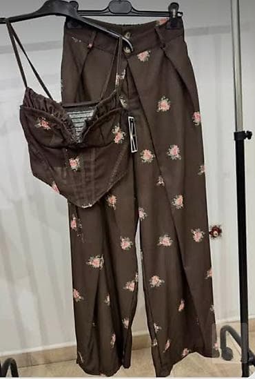 calliope sorcevi: Damski komplet – korzet top + pantalone sa širokim nogavicama NOVOOO - — 4